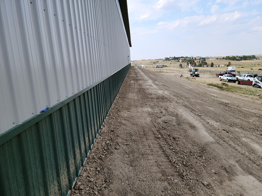 Finish Grade - for Horse Arena in Douglas County, Colorado